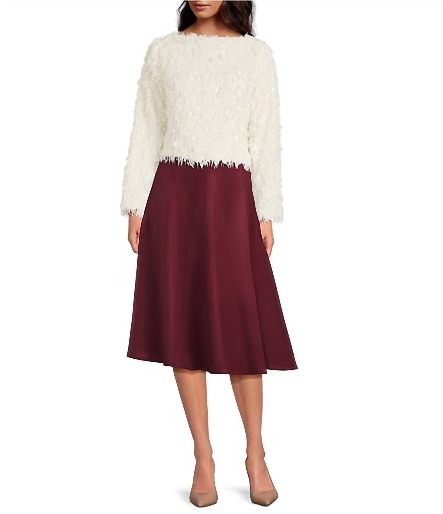 Lucy Paris - Erna Fuzzy Sweater Top