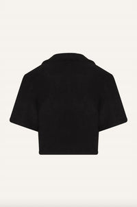 Johanna Ortiz Misty Hem T-shirt in black - women's t-shirt - view 4