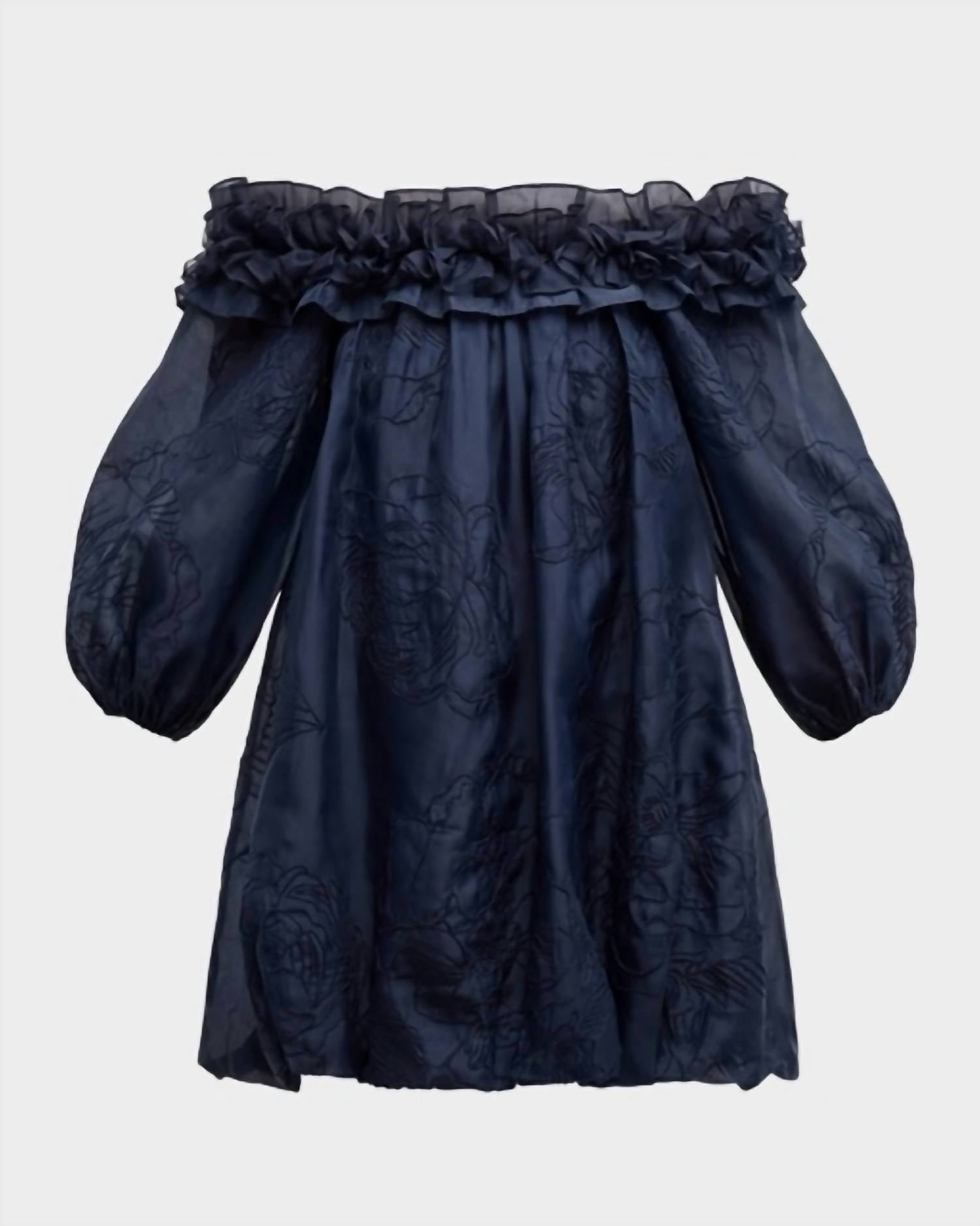 Cinq A Sept - Nava Embroidered Organza Mini Dress