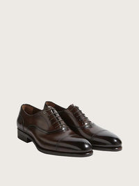Salvatore Ferragamo - Men's Gancini Oxford Leather Shoes