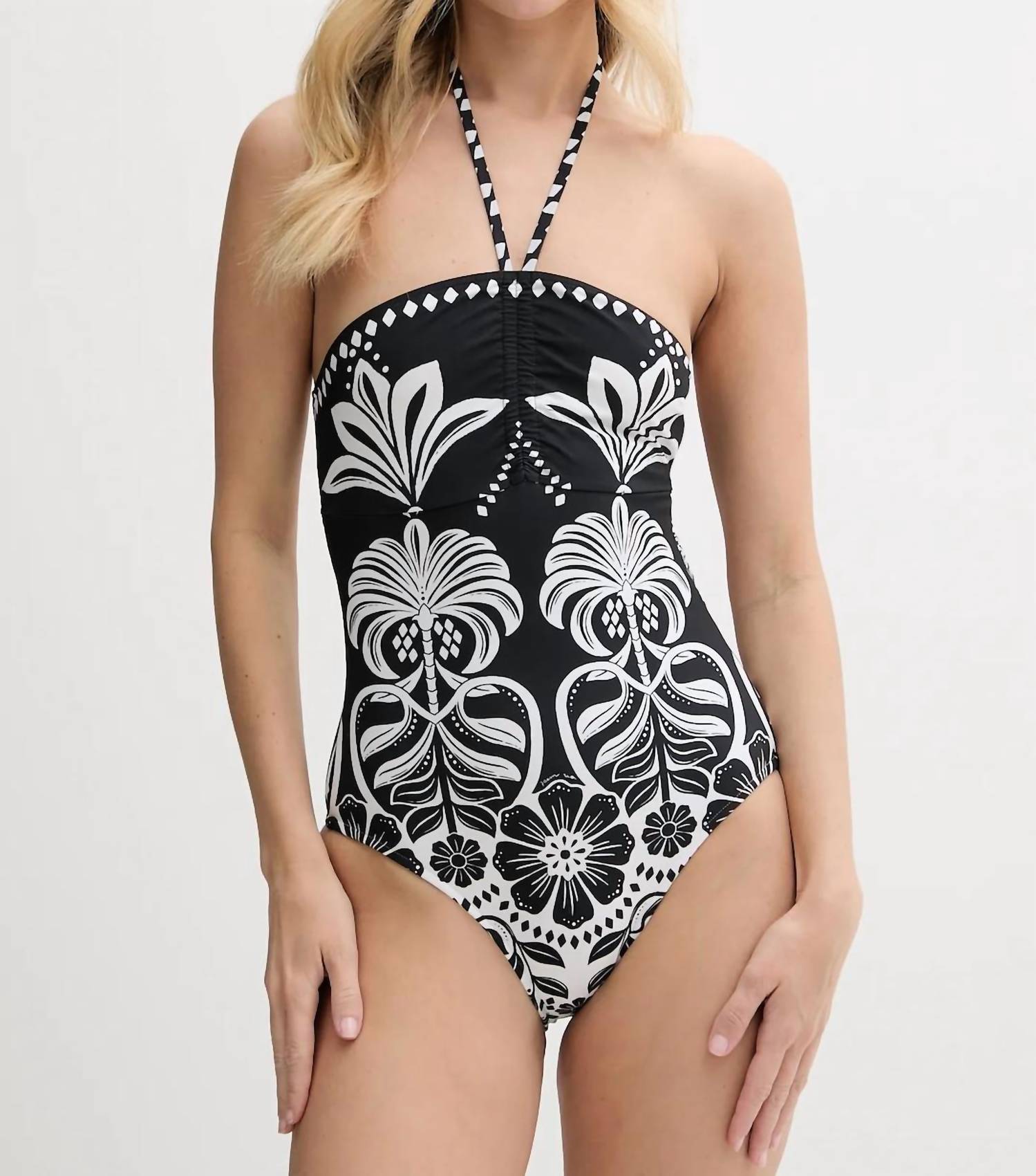 Farm Rio - Floral One-piece Swimsuit