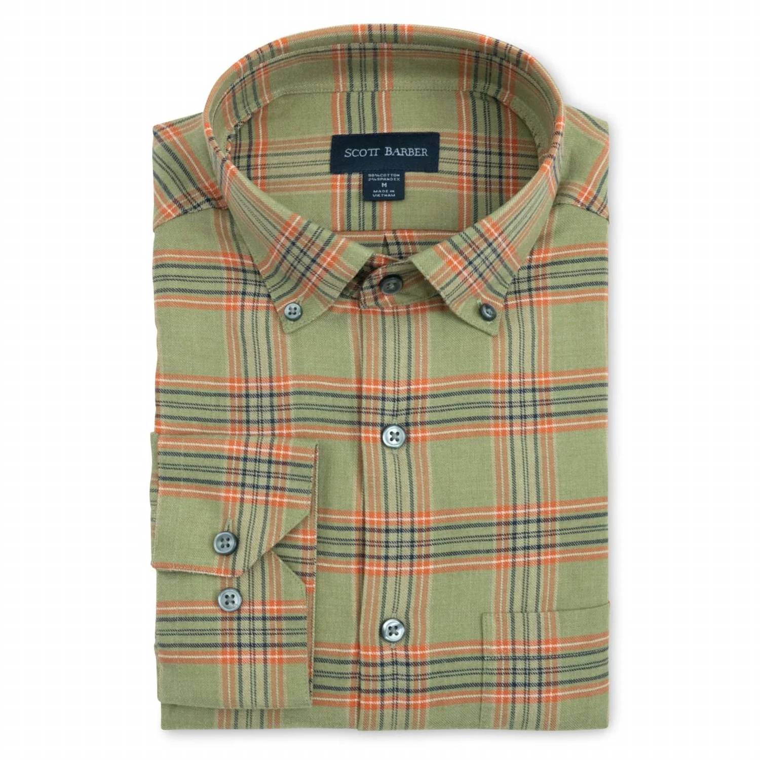 Scott Barber - Men's Lightweight Flannel Sport Shirt