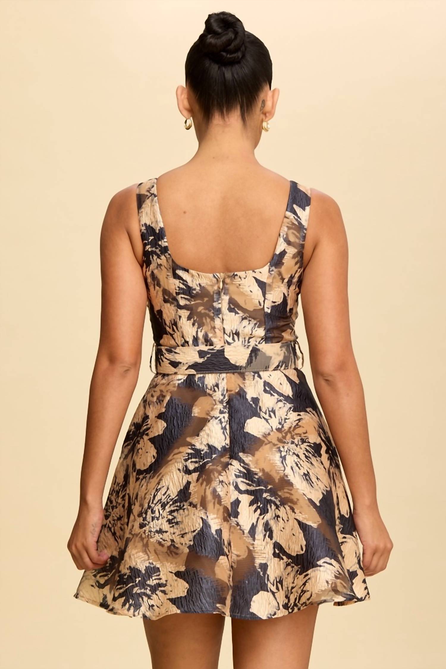 Luxxel - Dark Escape Belted Dress