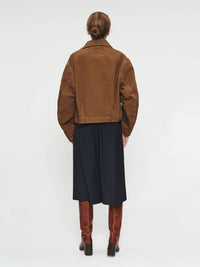 6397 Flight Jacket in tobacco - women's jacket - view 7