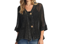 Jess & Jane - Mesh 2-button Jacket