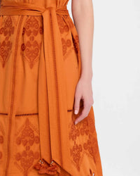 Figue - Eva Belted Midi Shirtdress
