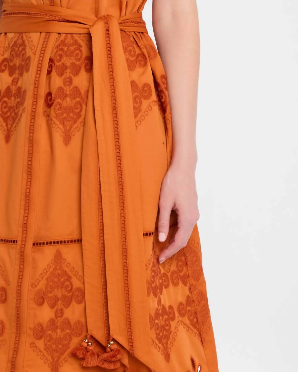 Figue - Eva Belted Midi Shirtdress