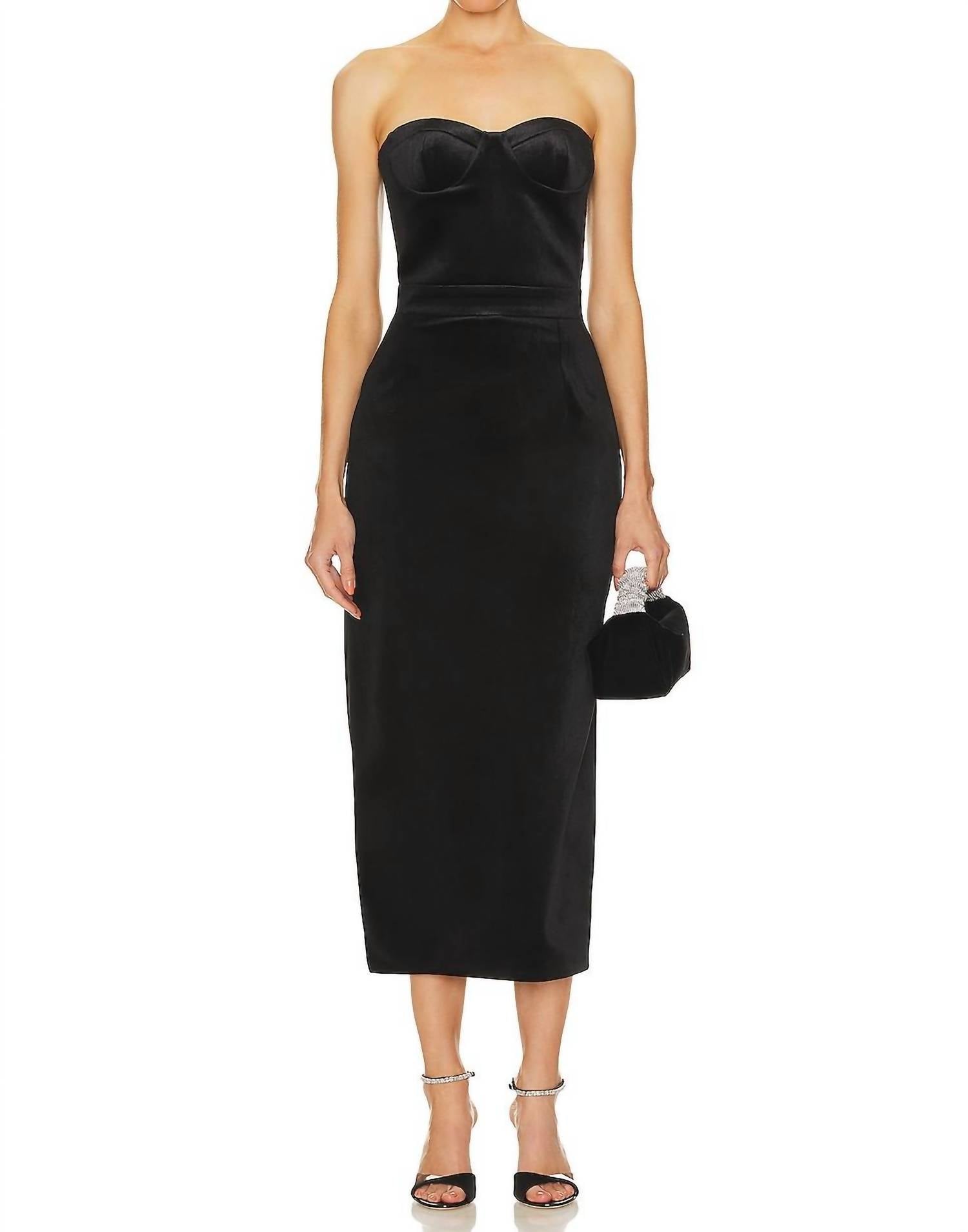 The New Arrivals - Monique Strapless Dress