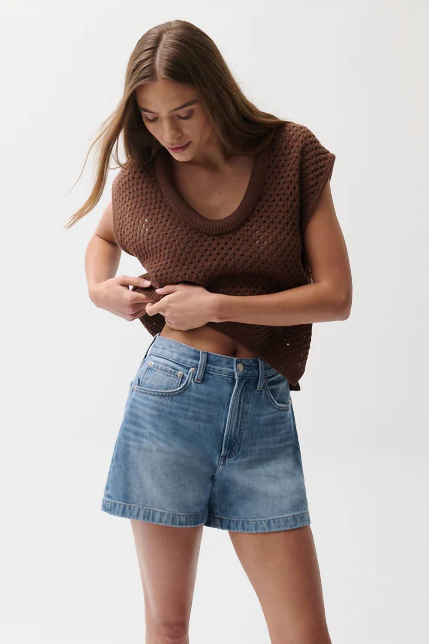 Pistola - Saige Denim Shorts