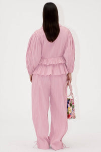 Stine Goya - Pleated Tie Top