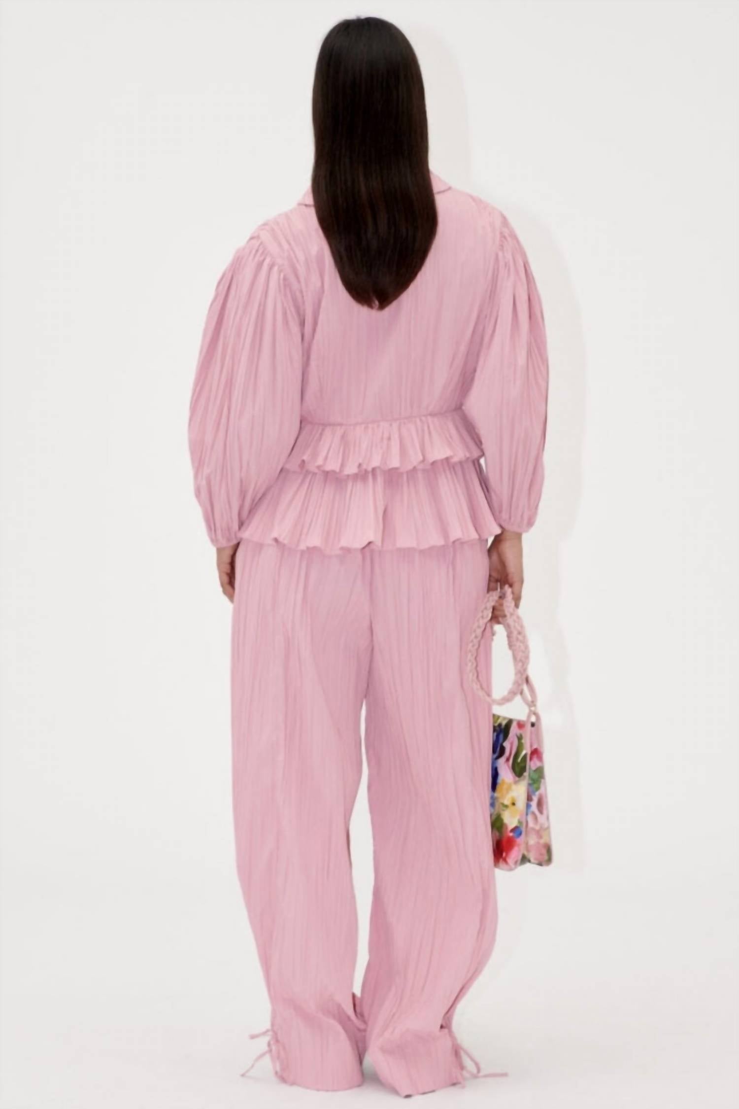 Stine Goya - Pleated Tie Top