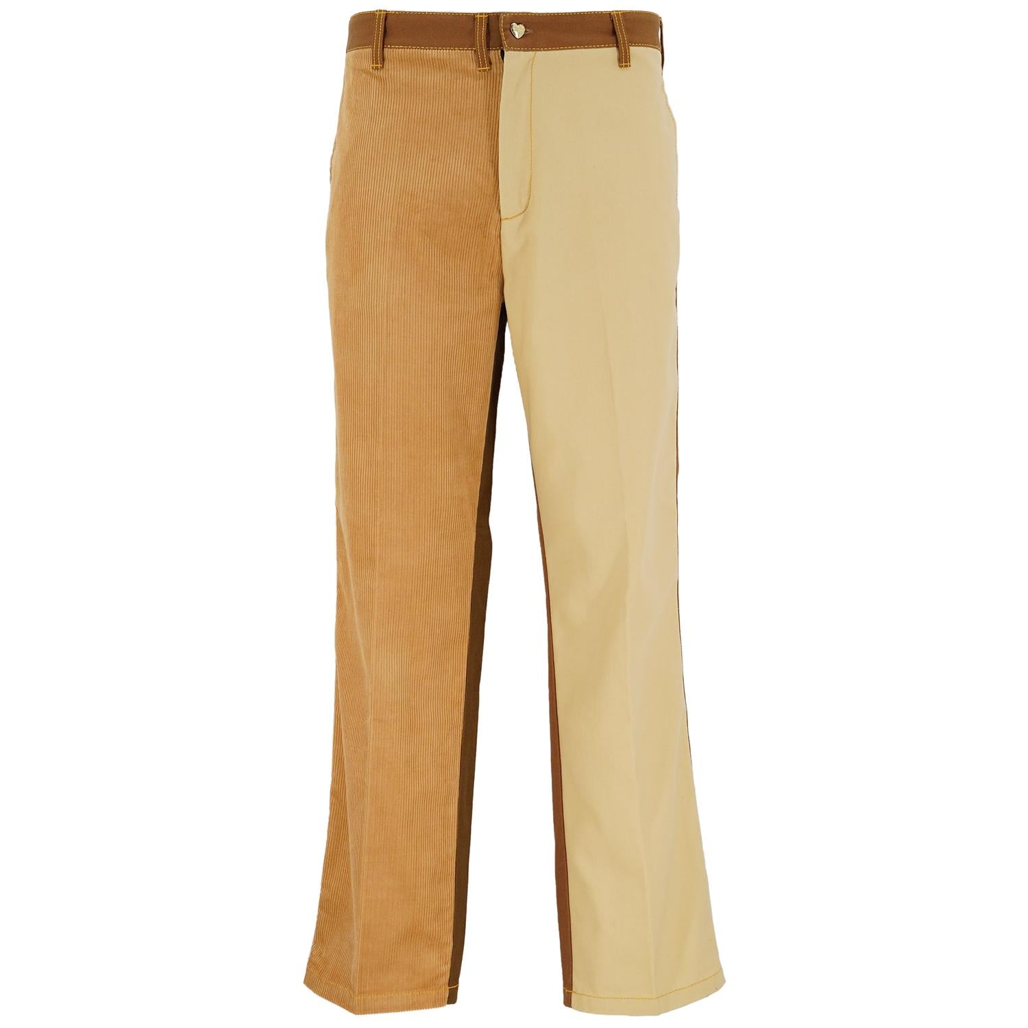 Marni X Carhartt Wip Unisex Workwear Trousers in tabacco - women's jeans - alternate view