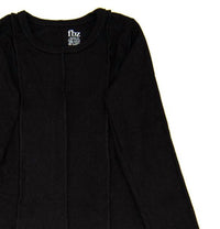 Flowers By Zoe - Girls Kay Long Sleeve Rib Stitch Top