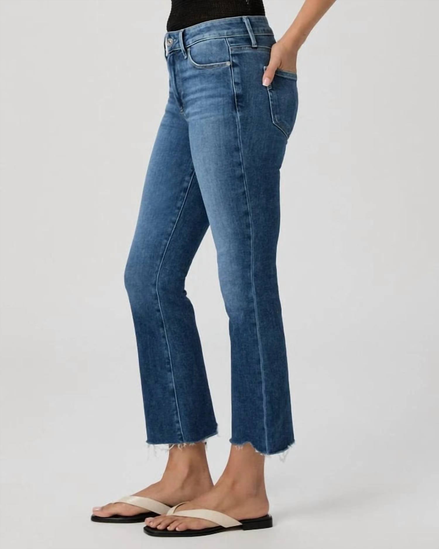 Paige - Colette Crop Flare Jeans