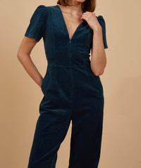 Traffic People Corrie Jumpsuit in blue - women's pants - alternate view