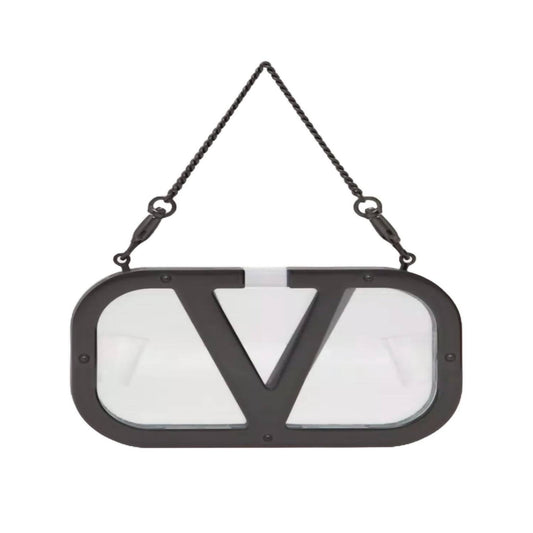 Valentino Garavani - Women's Transparent Logo Plate Clutch