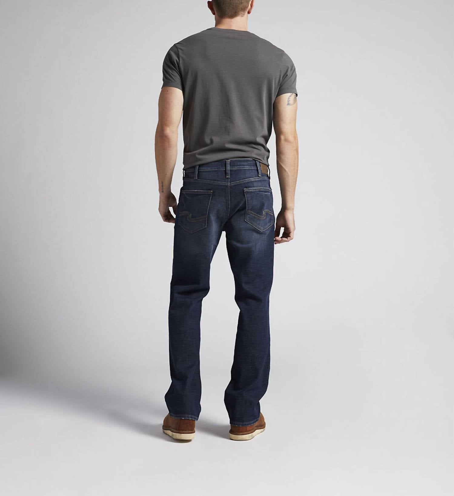 Silver Jeans Co Craig Jean in dark wash - men's jeans - alternate view