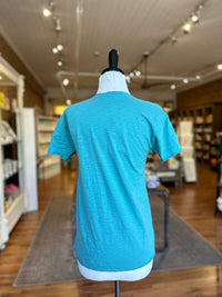 Mododoc - Women's Short Sleeve Step Hem Crew Tee