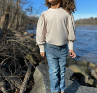 VIGNETTE Jessa T-shirt And Betty Pants Set in oatmeal - item - detail view