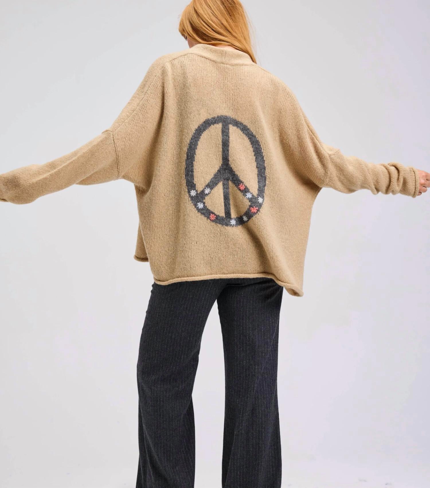 Zaket & Plover - Lefti Peace Cardi
