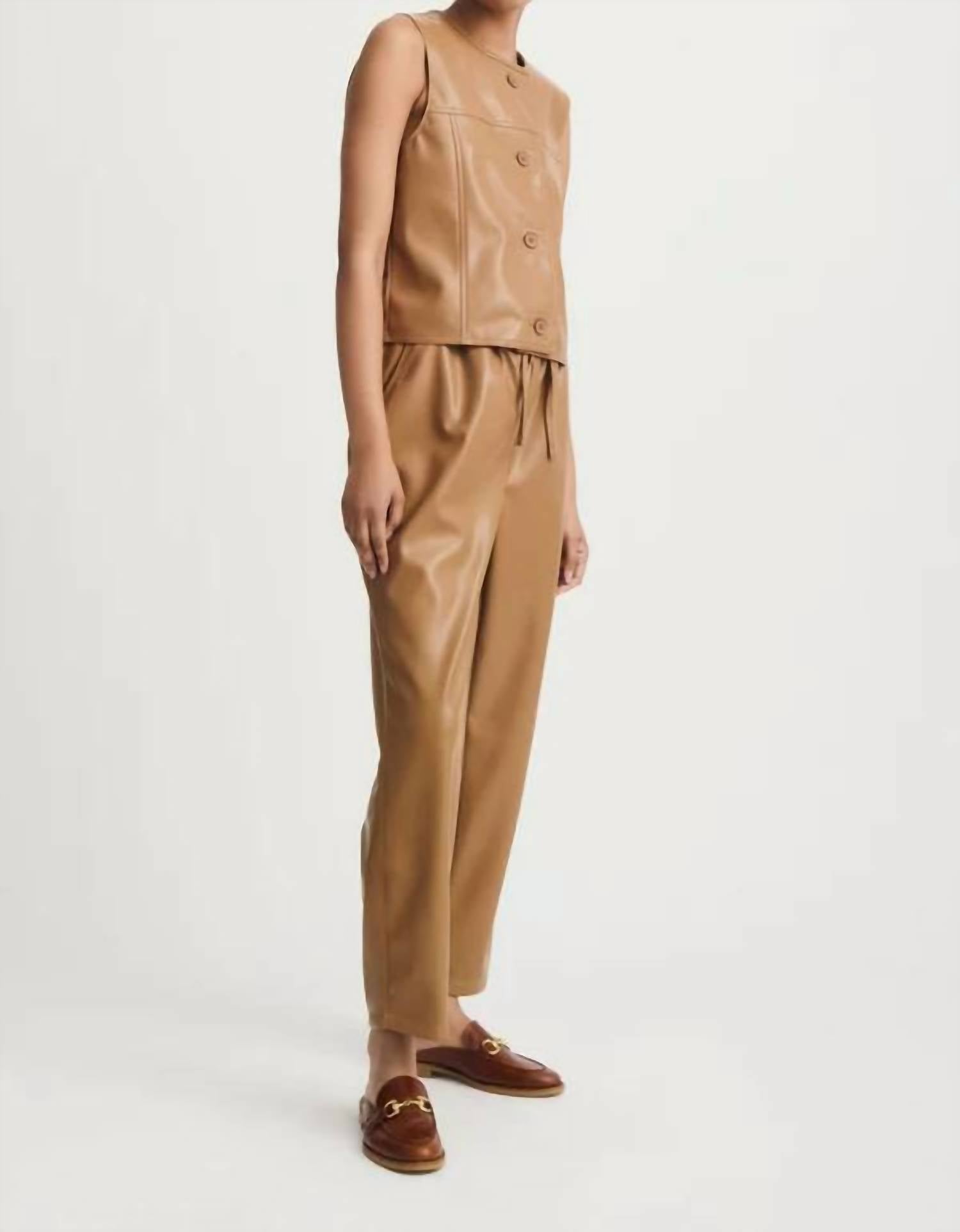 Melissa Nepton - Jordyn Straight Leg Drawcord Pant