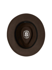 Fieldstone Men's Maestro Hat in brown - men's hat - detail view