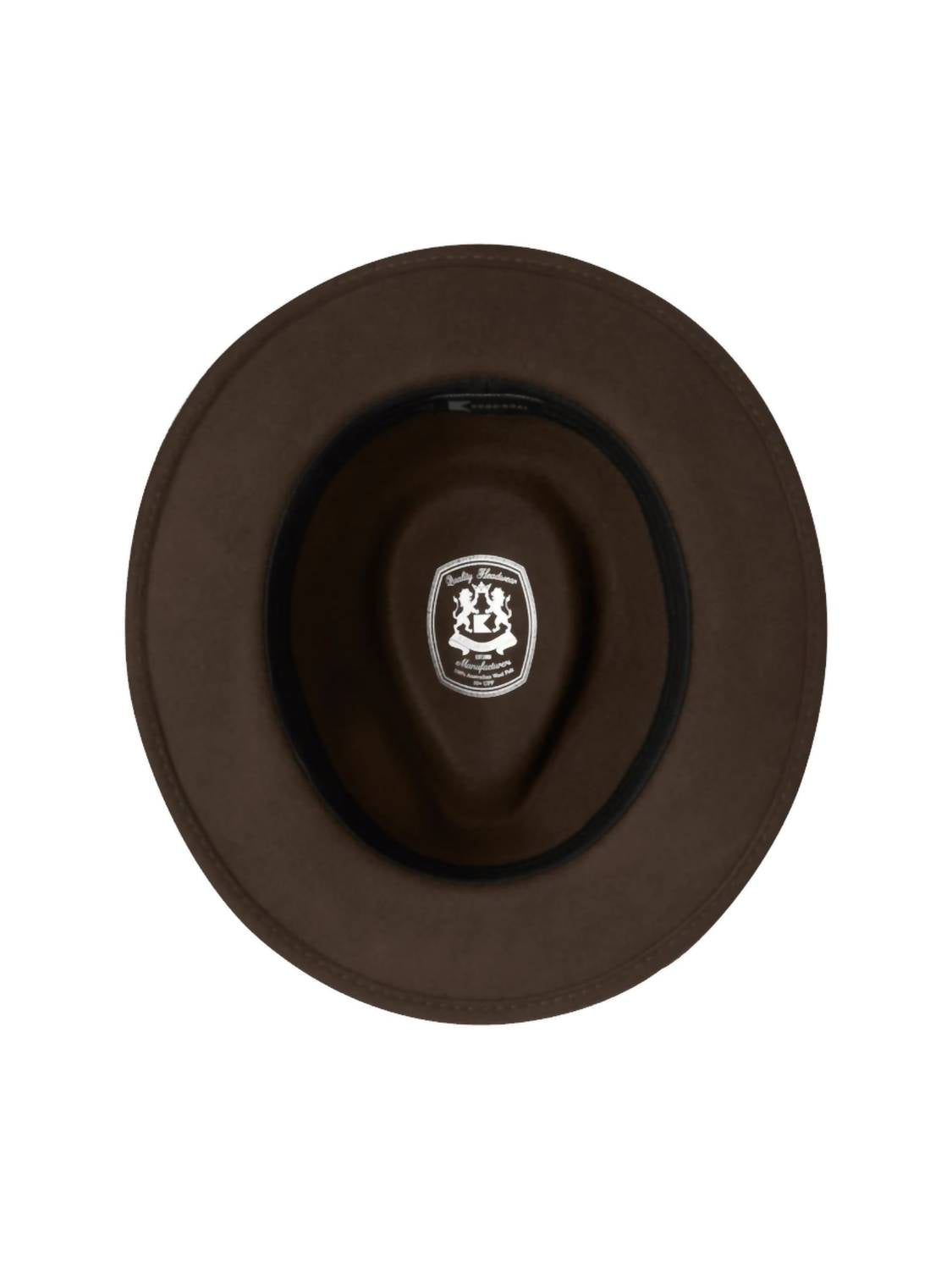 Fieldstone Men's Maestro Hat in brown - men's hat - detail view