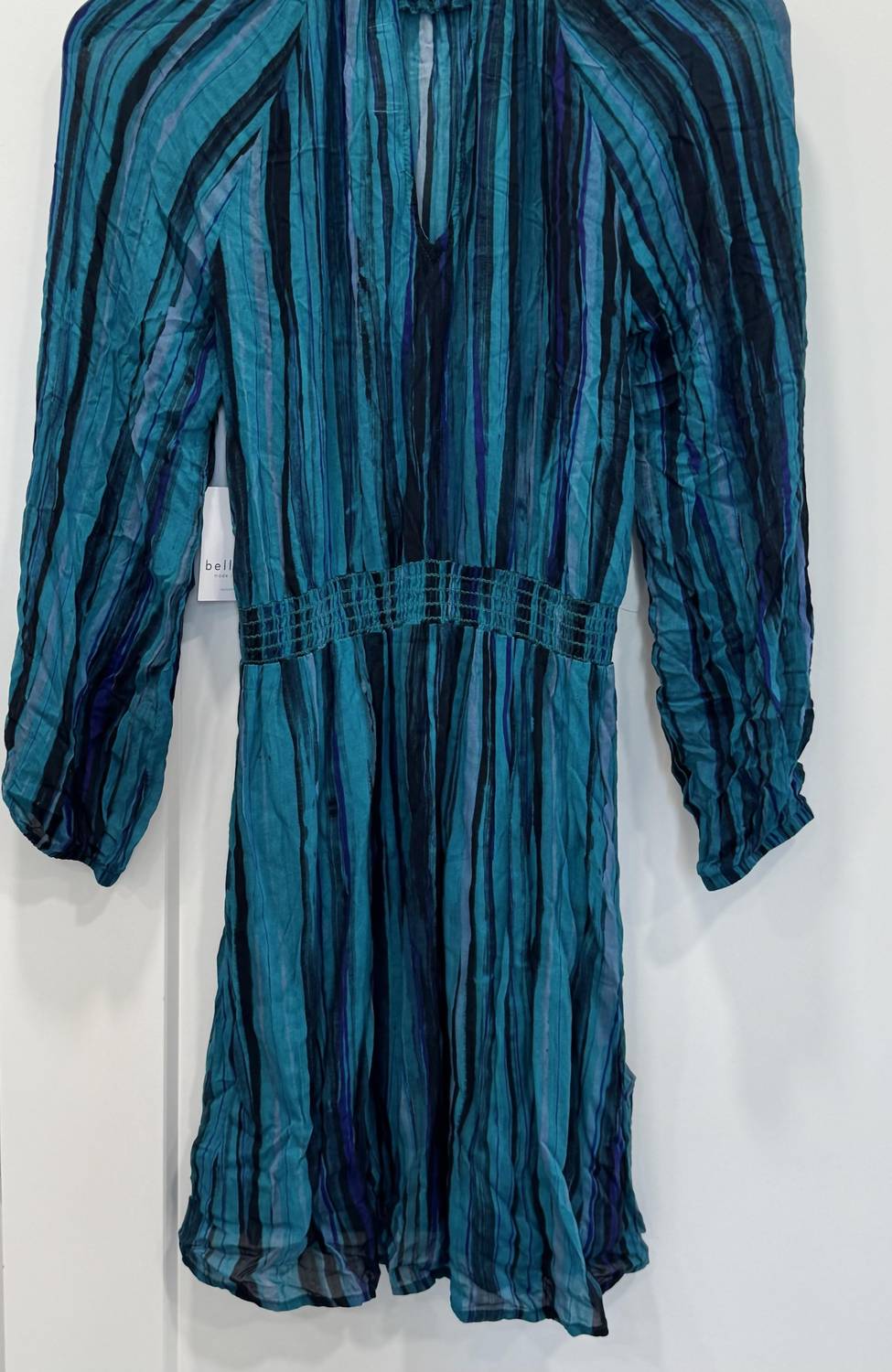 Bella Dahl - Women's Smocked Raglan Mini Dress