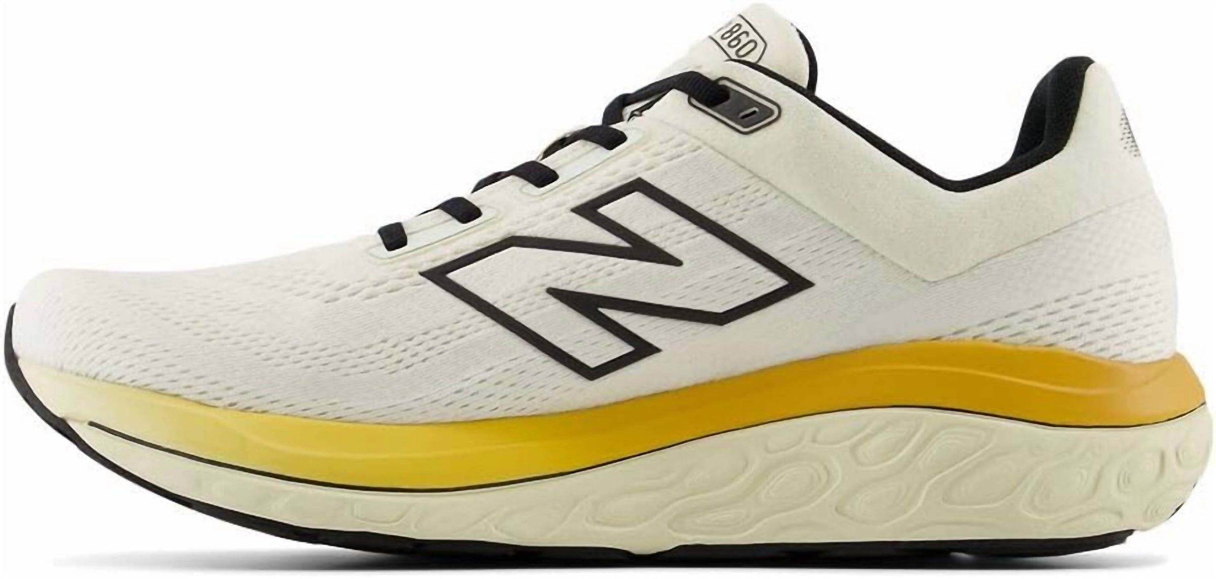 New Balance Men's Fresh Foam X 860 V 14 Shoe in sea salt angora dried apricot - men's sneaker - alternate view
