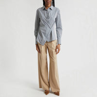 Veronica Beard - Rimini Pleated Wide-Leg Pants