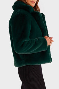 Minkpink - Racquel Faux Fur Jacket