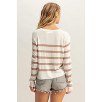 Hyfve - Casual Crew Raglan Knit Top