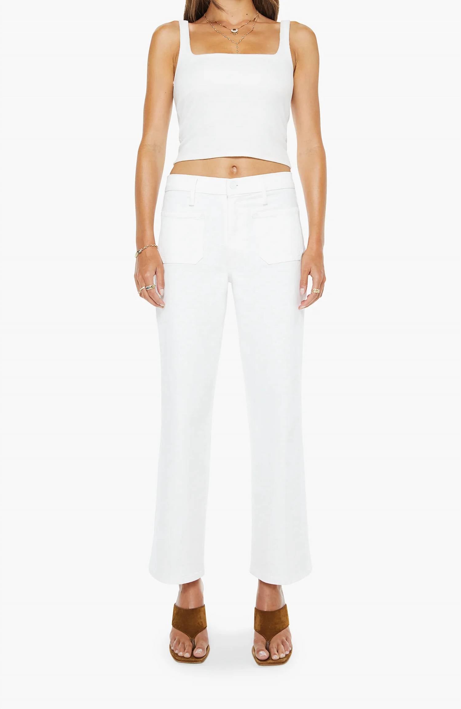 Mother - Patch Pocket Mid Rise Maven Jeans