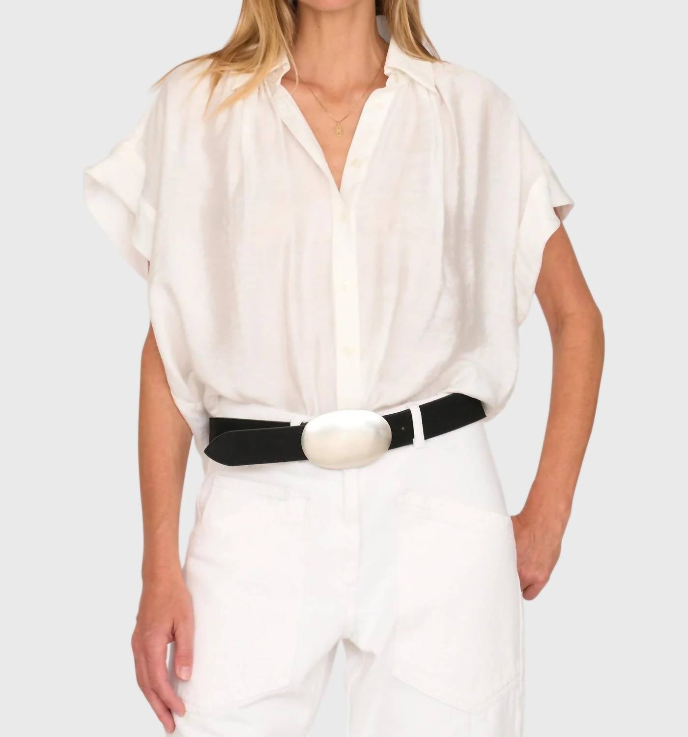 Secular - Trinity Button Top