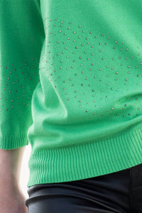 Marble - Sparkle Swirl Top Sweater