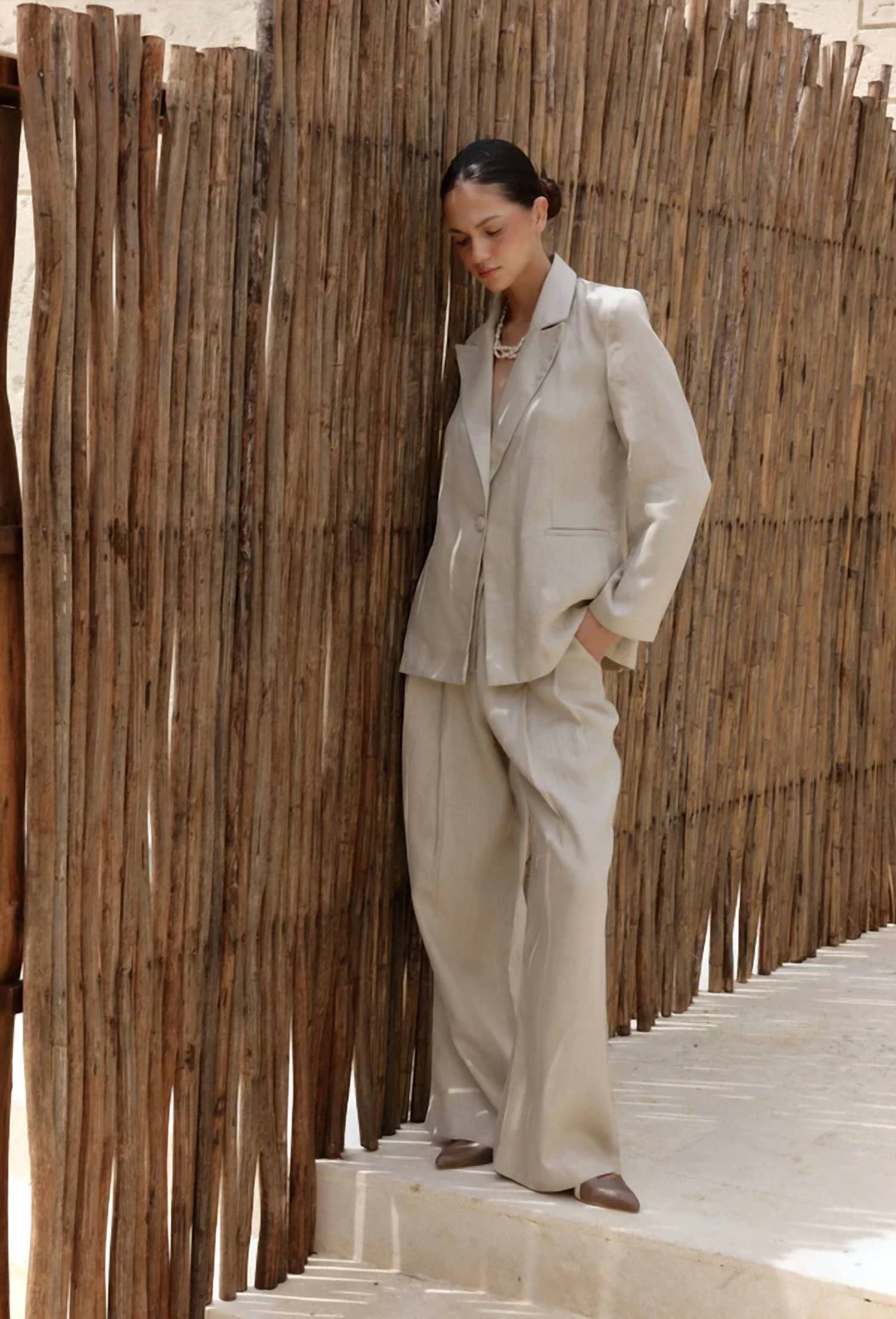 Pompousa - Anastasia Linen Trousers