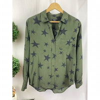 Rails - Star Print Kate Button Up Blouse