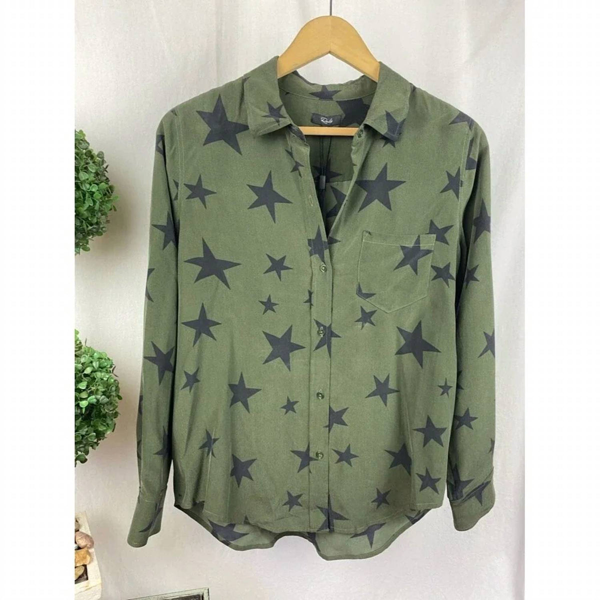 Rails - Star Print Kate Button Up Blouse