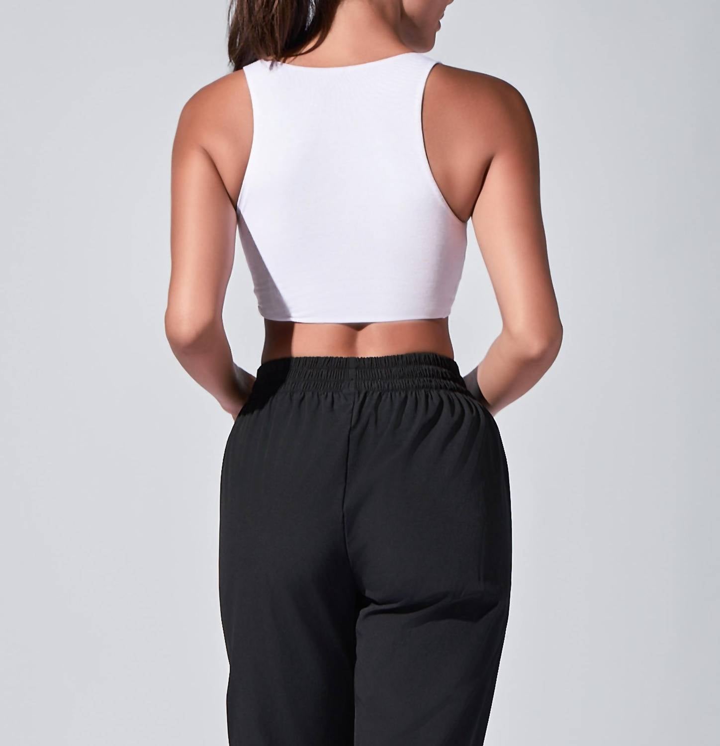 Heroine Sport - Twisted Asymmetric Neck Top