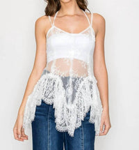 Wisteria Lane - Lace Cami Tunic