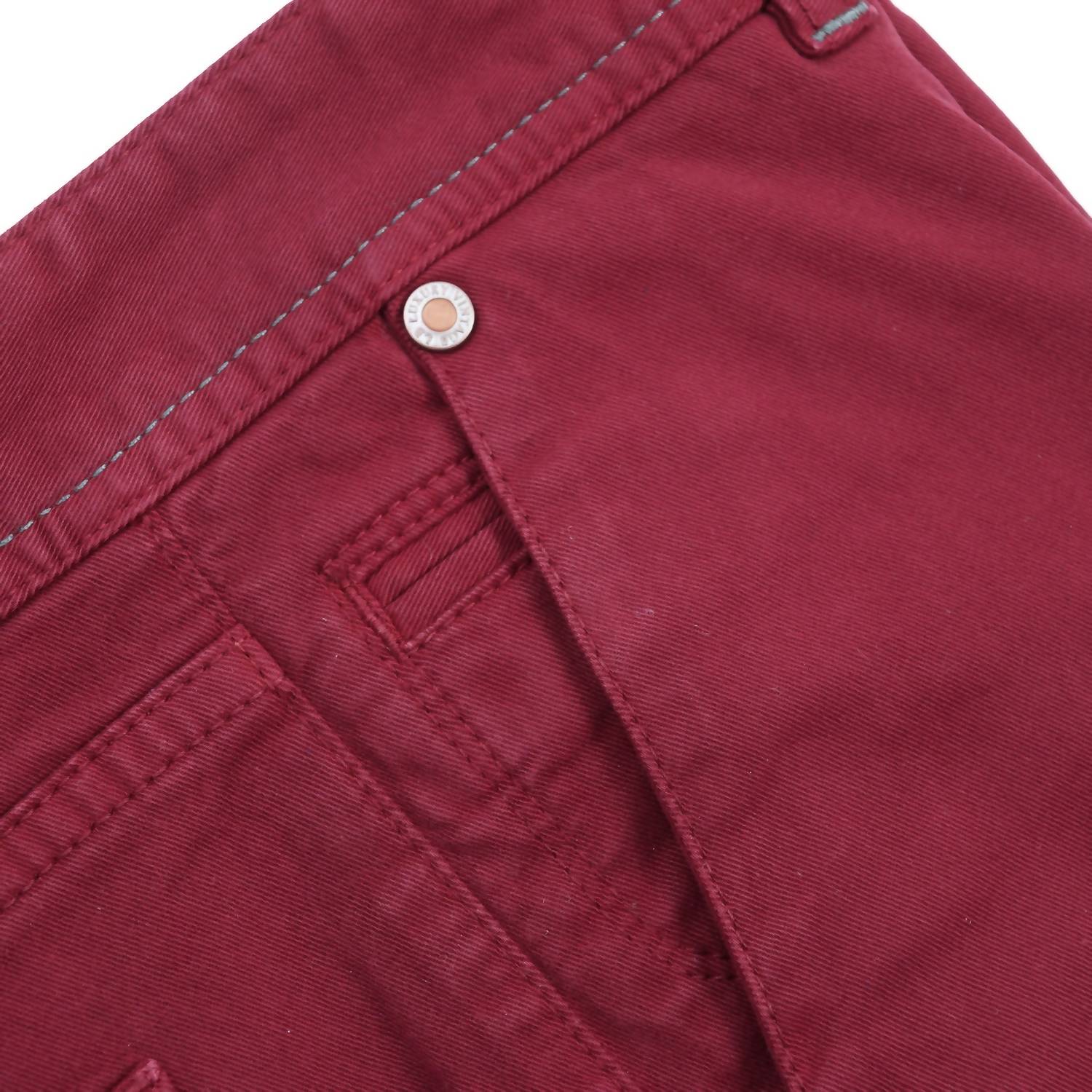 Luigi Borrelli Napoli - Men's Slim-fit 5-pocket Pants
