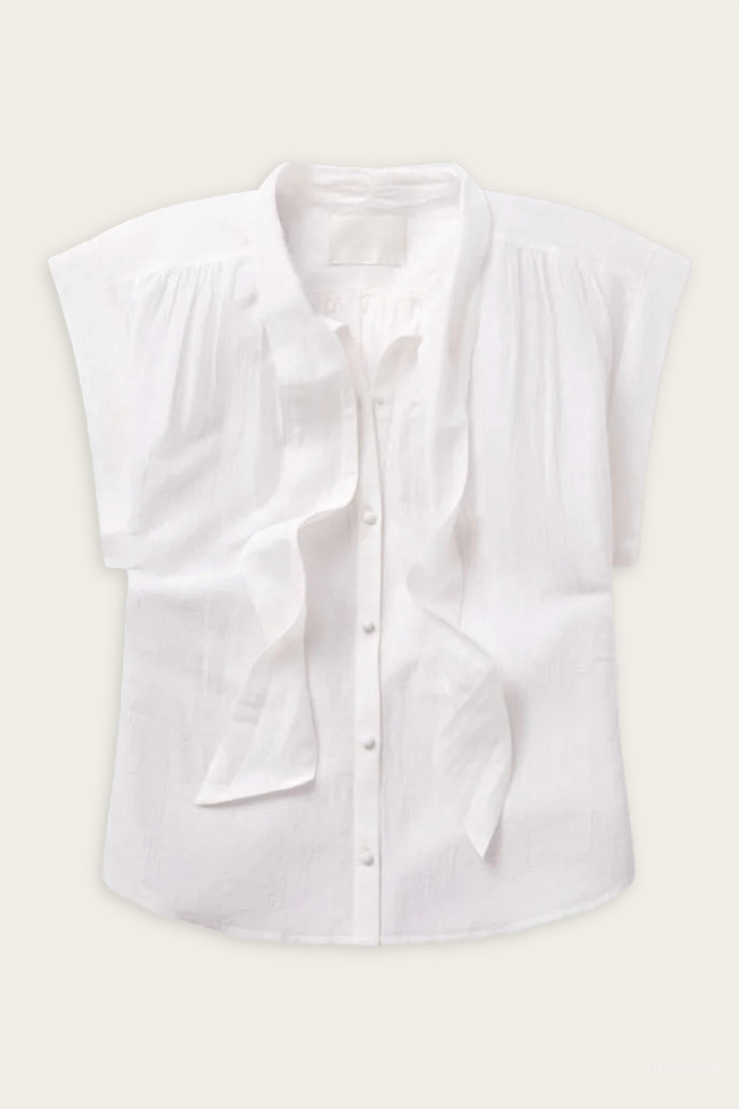 Citizens Of Humanity - Penny Blouse With Neck Tie