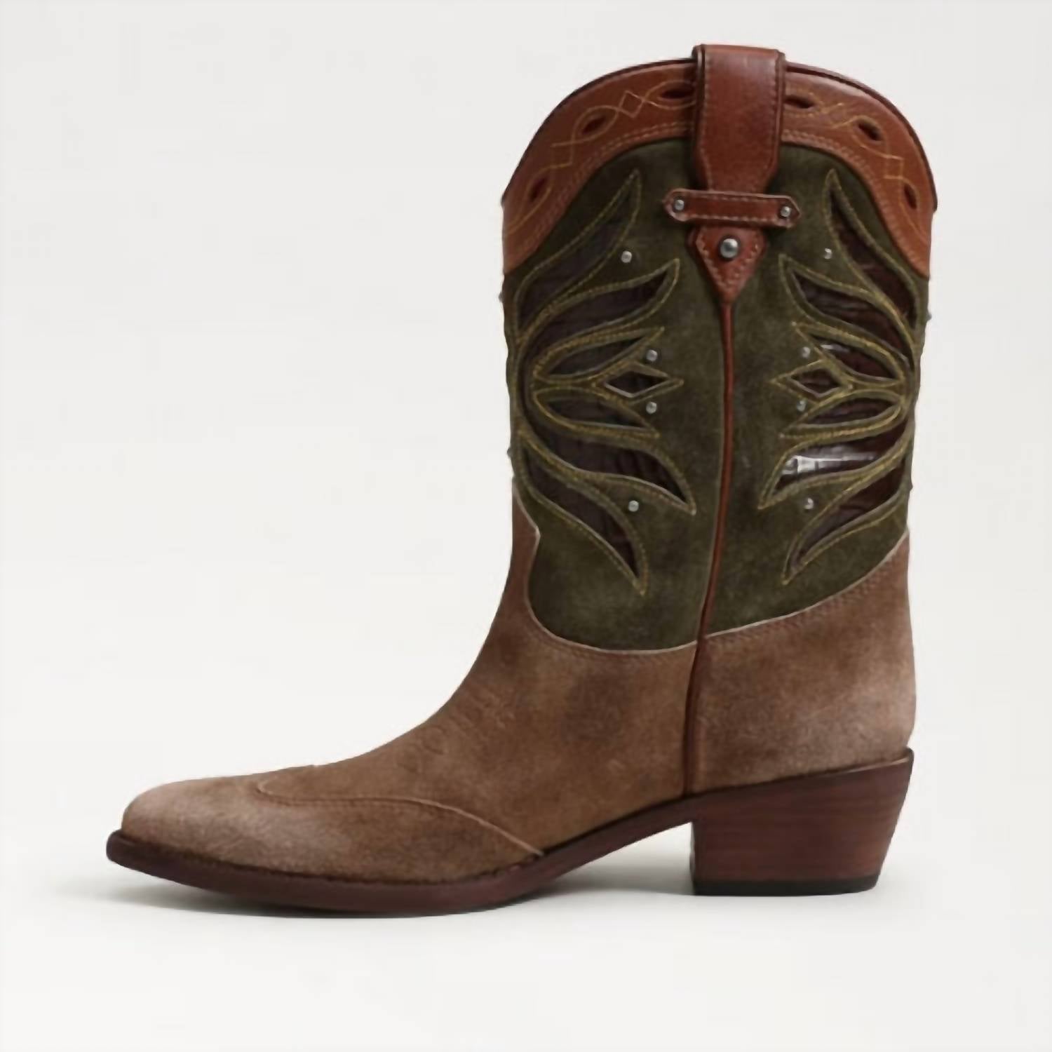 Sam Edelman - Women's Rylin Slip On Western Boots