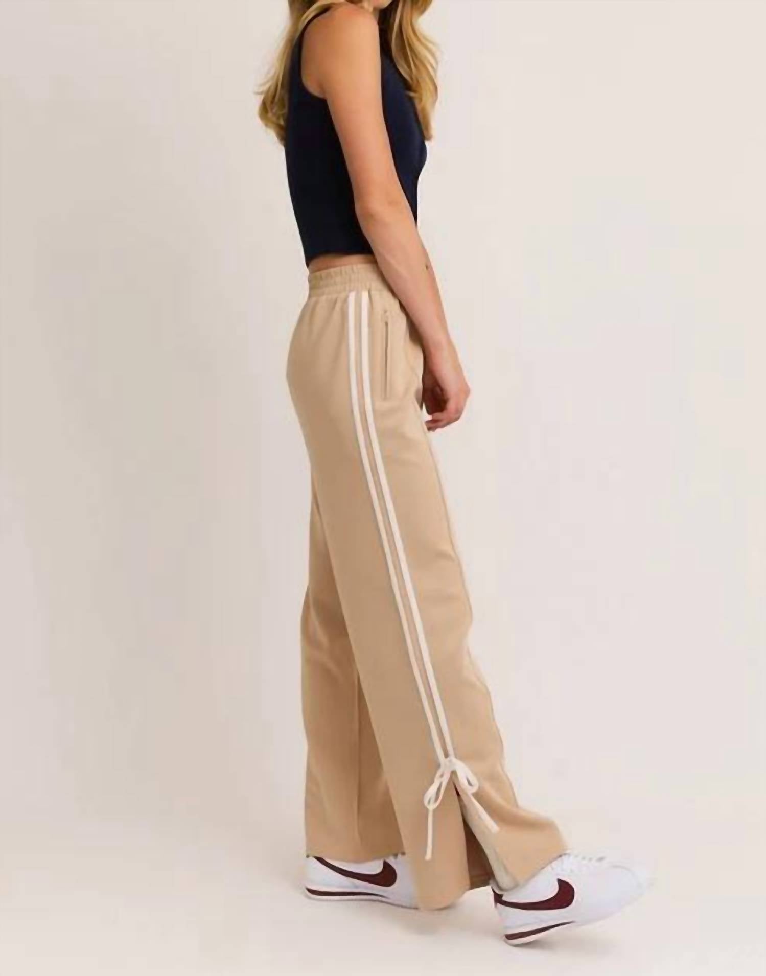 Le Lis - Olivia Bow Detail Track Pants