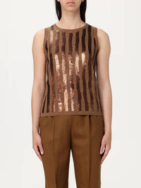Maxmara - Golia Pure Linen Tank Top