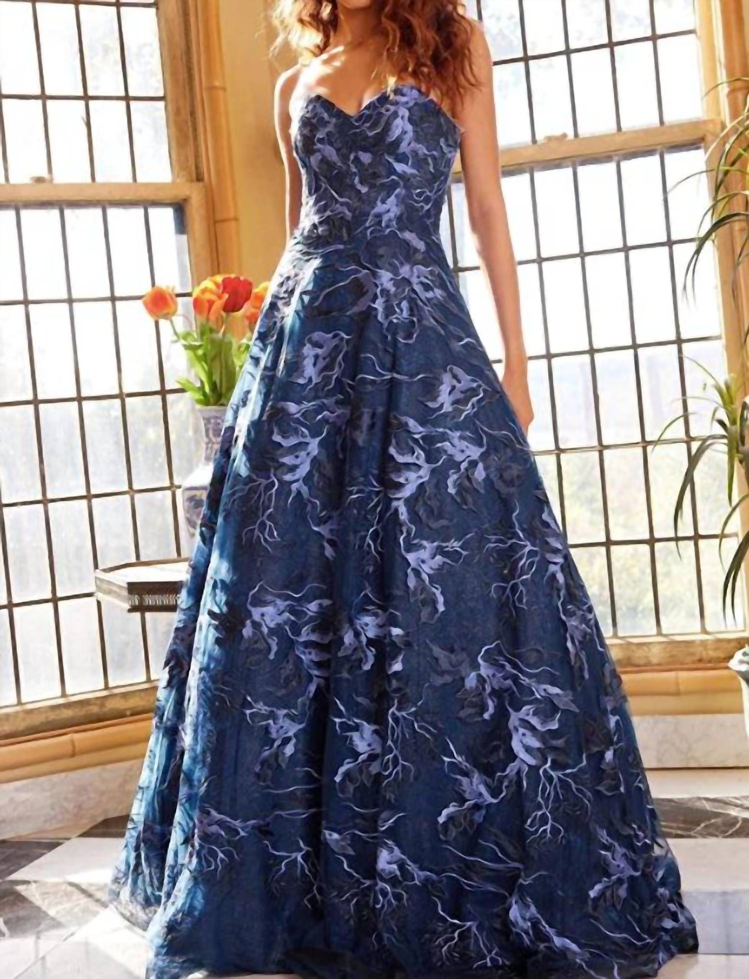 Jovani - Elegant A-line Gown
