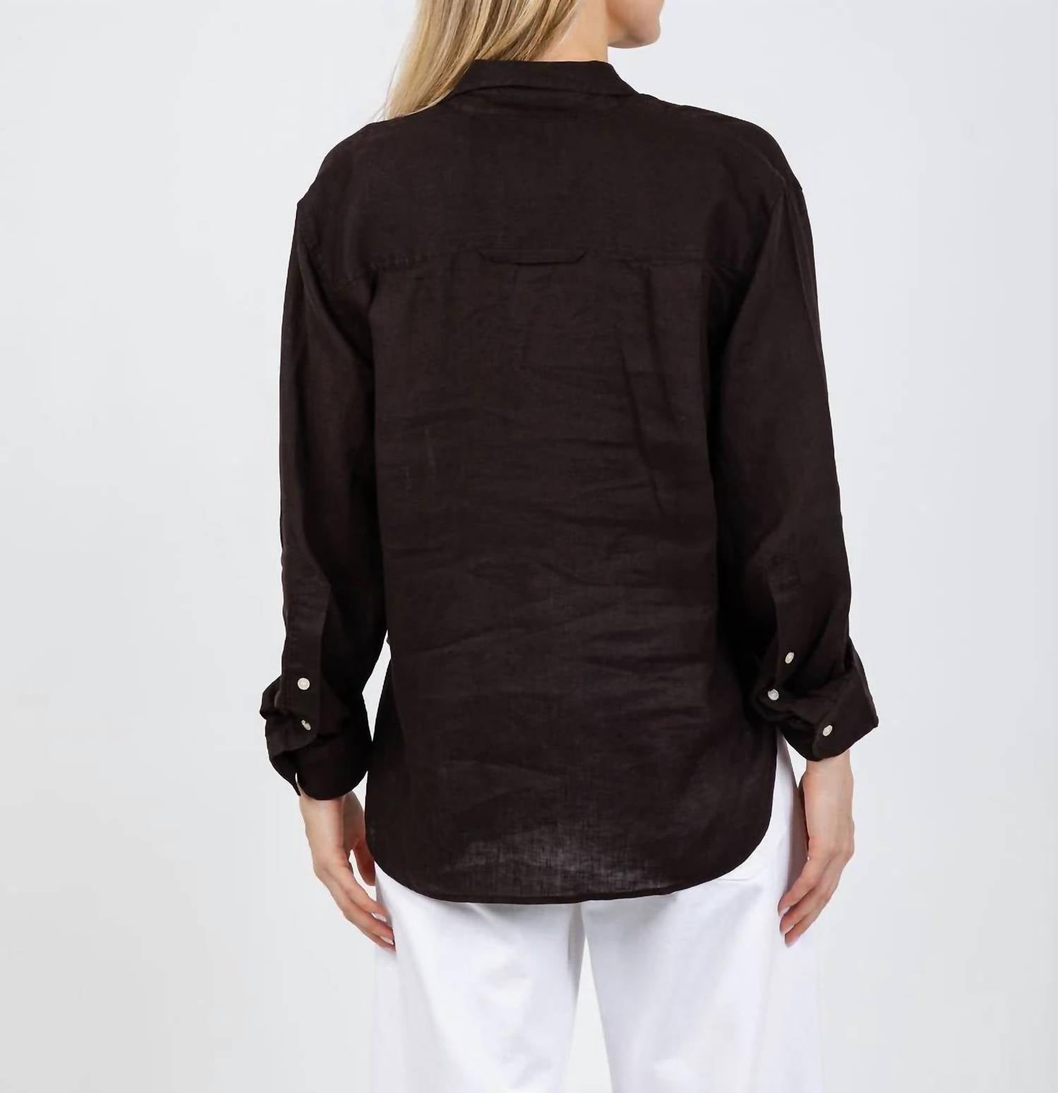 Citizens Of Humanity - Kayla Shrunken Linen Shirt