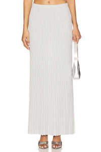 525 America - Spencer Lurex Maxi Skirt