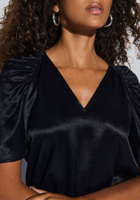 Nation Ltd - Lena Textured Satin Top