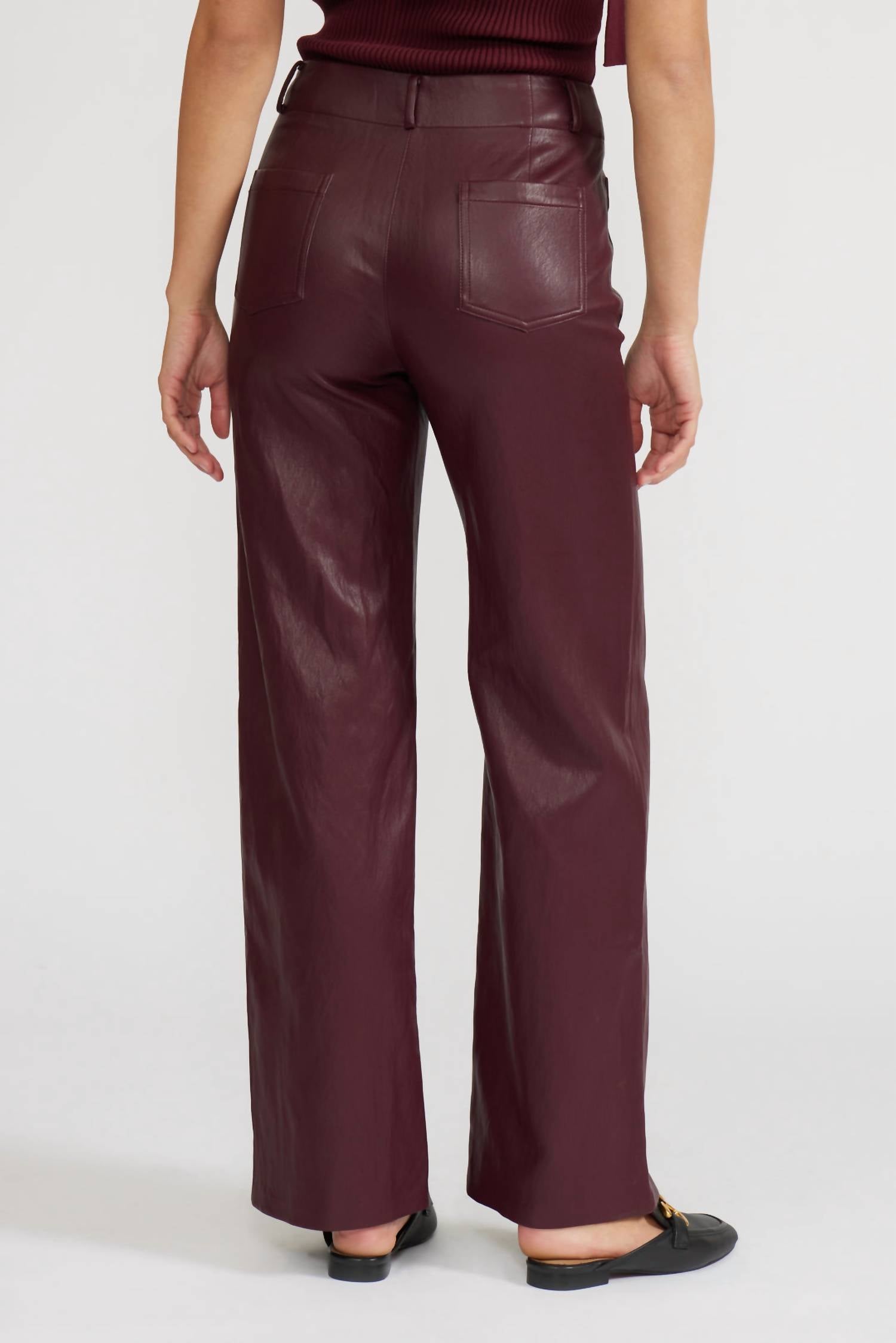Lucy Paris - Reeve Faux Leather Pant